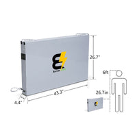 48V WRO 14kWh Lithium Battery | 14,000wH / 276Ah | Wall Mount or Wheel Based | 8,000 Cycles | 10-Year Warranty - ShopSolar.com