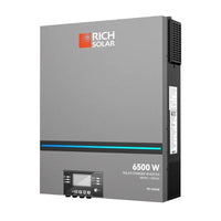 Rich Solar 6500 Watt (6.5kW) 48 Volt Off-grid Hybrid Solar Inverter 550V PV Input - ShopSolar.com