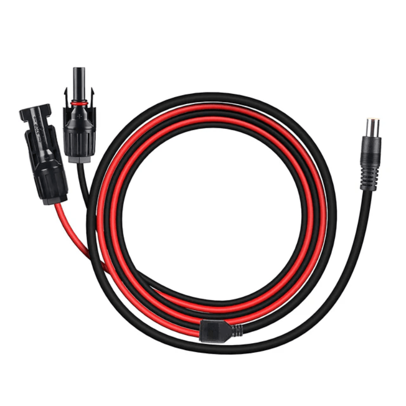 MC4 to 8mm Solar Generator Adapter Cable | 12AWG | 3ft | Connect MC4 Panels to 8mm Input Generators - ShopSolar: Complete Solar Kits + Lifetime Customer Support