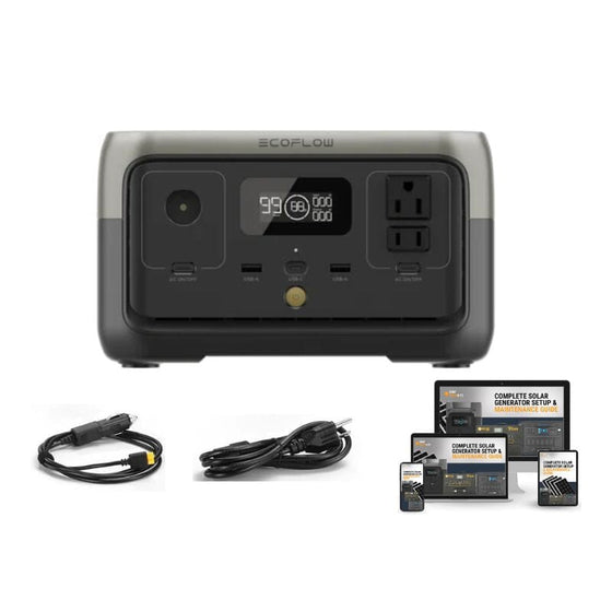 EcoFlow RIVER 2 Complete Solar Kit
