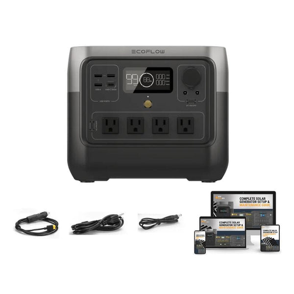 EcoFlow RIVER 2 Pro Complete Solar Kit