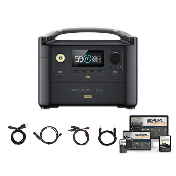 EcoFlow RIVER 600 PRO Complete Solar Kit