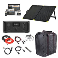 EcoFlow RIVER 3 300W / 245Wh Portable Power Station + Choose Custom Solar Panel Bundle Option | 2-Year Warranty | Complete Solar Kit - ShopSolar.com