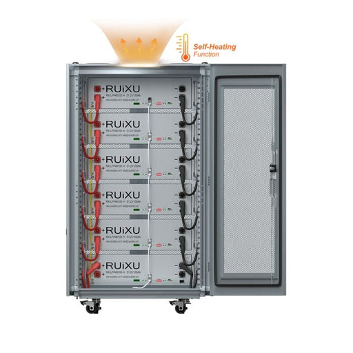 RUIXU Self-Heating RX-LFP48100-H | 19" Rack Mounted 3U Module | UL1973 Certified - ShopSolar.com