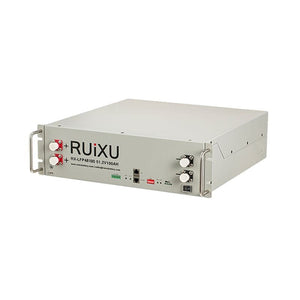 RUIXU Battery | 5.12kWh Server Rack 3U Battery | RX-LFP48100 | UL1973 Certified | UL9540 Pending - ShopSolar.com