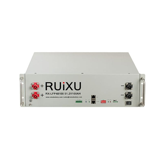 RUIXU Battery | Server Rack 3U Battery | RX-LFP48100 | UL1973 Certified | UL9540 Pending - ShopSolar.com