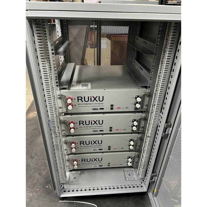 RUIXU Battery | Server Rack 3U Battery | RX-LFP48100 | UL1973 Certified | UL9540 Pending - ShopSolar.com