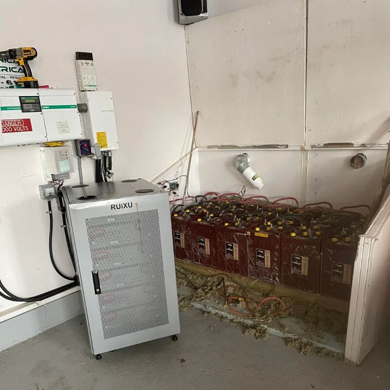 RUIXU Battery | 5.12kWh Server Rack 3U Battery | RX-LFP48100 | UL1973 Certified | UL9540 Pending - ShopSolar.com