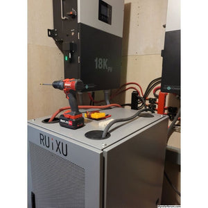 RUIXU Battery | 5.12kWh Server Rack 3U Battery | RX-LFP48100 | UL1973 Certified | UL9540 Pending - ShopSolar.com
