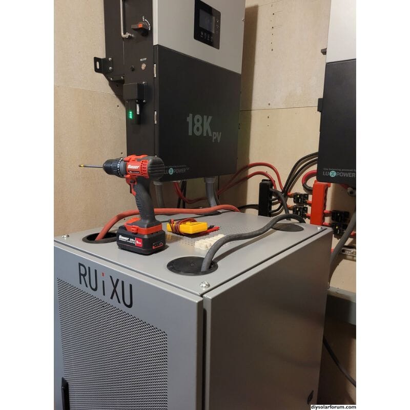 RUIXU Battery | 5.12kWh Server Rack 3U Battery | RX-LFP48100 | UL1973 Certified | UL9540 Pending - ShopSolar.com