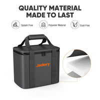 Jackery Carrying Case Bag (S Size) for Explorer 290/550, Black (Power Station Not Included) - ShopSolar.com