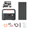 Jackery Explorer 600 v2 Solar Generator Kits | 640Wh | 500W (1,000W Surge) | Dual 100W USB-C | ≤0.01s UPS | 3+2 Year Warranty - ShopSolar: Complete Solar Kits + Lifetime Customer Support