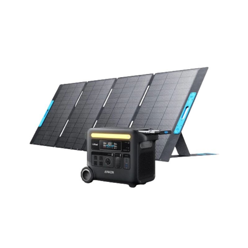 Anker Solix F2600 + 1 x 400W Anker SOLIX PS400 Solar Panel