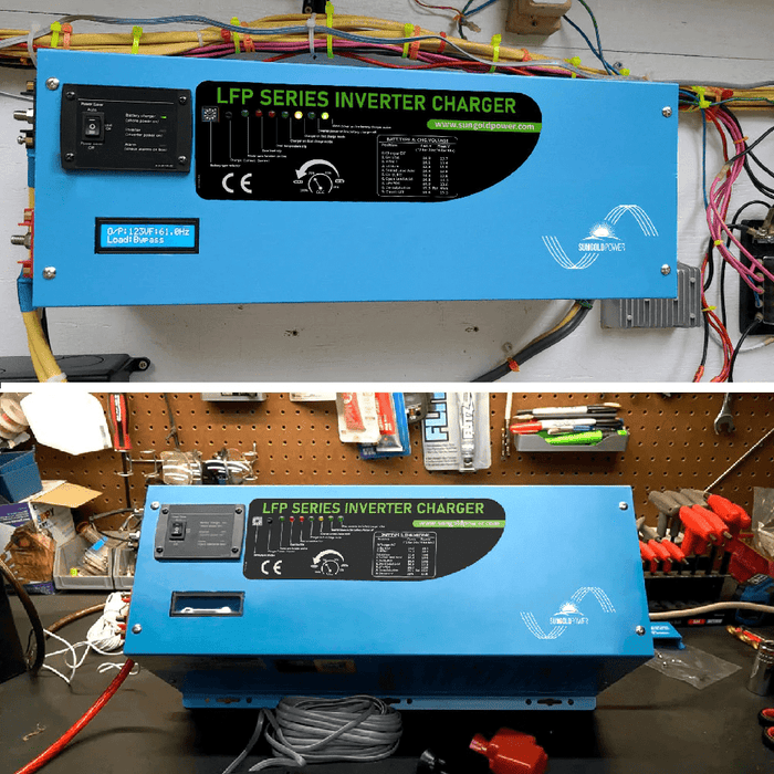 SUNGOLD 4000W DC 12V Pure Sine Wave Inverter with Charger - ShopSolarKits.com