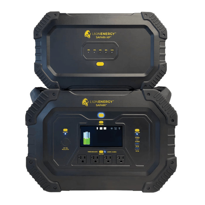Lion Energy Safari 2,688wH Expansion Battery Pack (XP) | Safari Portable Solar Power Battery Pack - ShopSolar.com