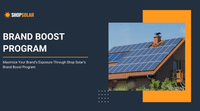 Shop Solar Brand BOOST - Marketing Partnership - ShopSolar.com