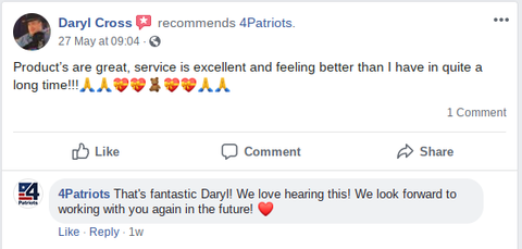 4Patriots Power Generator Facebook Page Review
