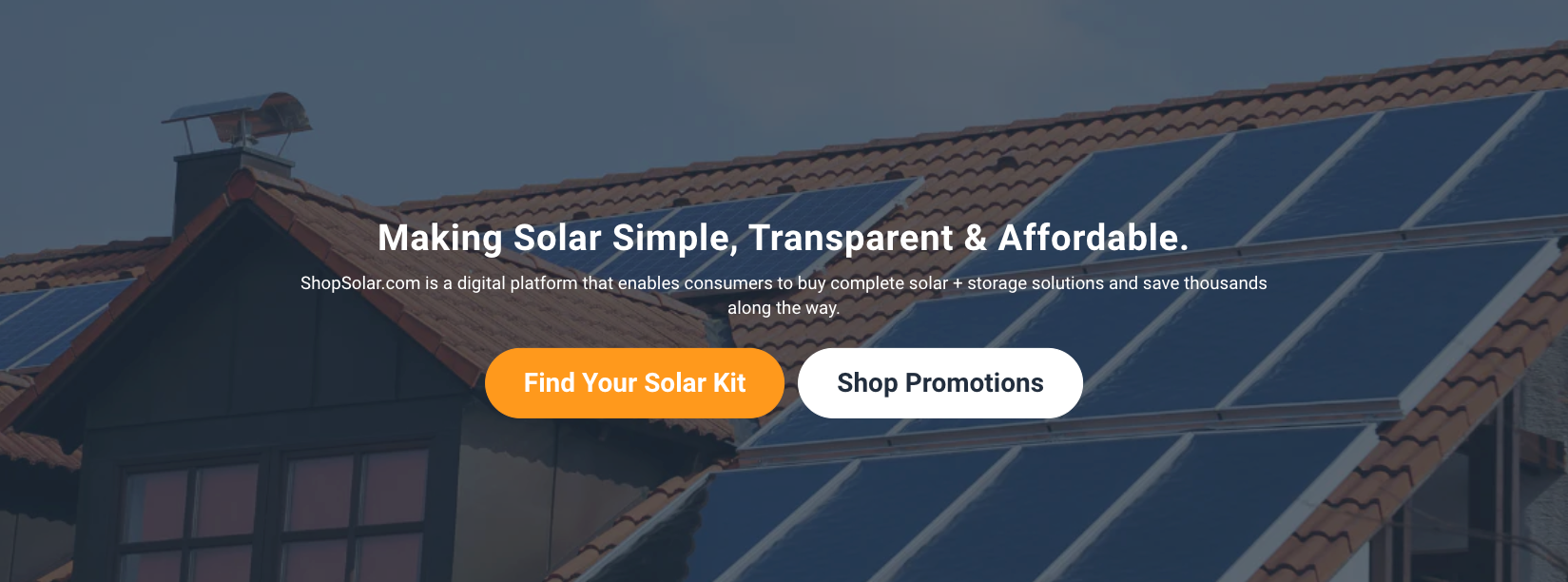 Shop Solar Sitemap