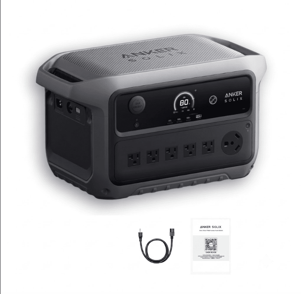 Anker SOLIX C2000 Gen 2 | 2,400W Portable Solar Generator, 2kWh