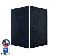 Sirius PV 415W Bifacial Solar Panel (Black) | Assembled in Texas | ELNSM54M-HC-415 | Up to 539W with Bifacial Gain - ShopSolar.com