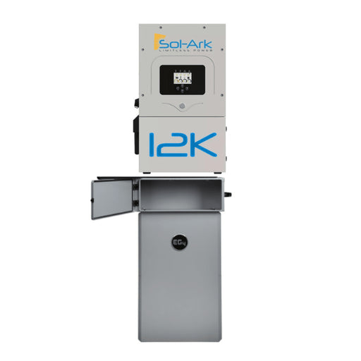 Sol-Ark 12K PowerPro ESS | 14.3kWh Lithium Wall Mount Battery + Hybrid Inverter Bundle | 10-Year Warranty - ShopSolar.com