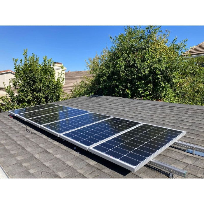 Solar Panel Roof Rack Kit | 6 / 12 / 18 / 24 x 300-400W Solar Panels ...