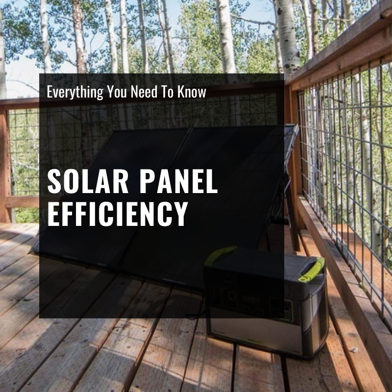 Solar Panel Efficiency