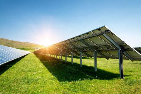 solar panel farm