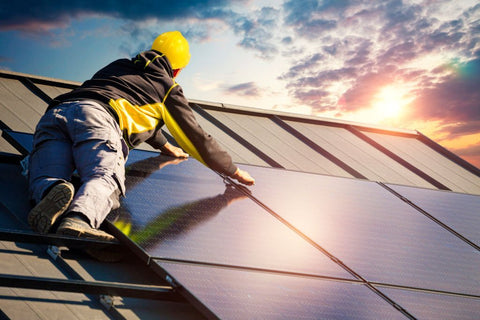 Solar Panel Shingle Roof Mount DIY or Left to Professionals