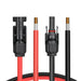 BougeRV Solar Extension Cable with Extra Free Connectors(xx FT Red+xx FT Black) - ShopSolar.com