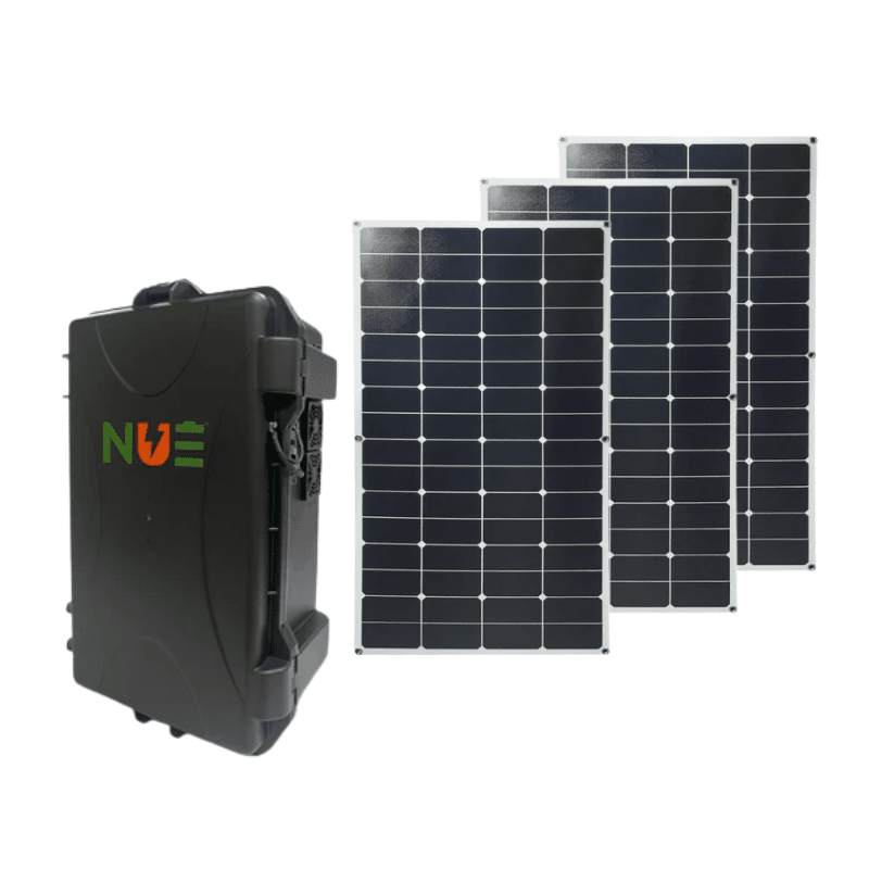 NUE SunCase 2425 Portable Power Station | 2,400W / 2,560Wh | IP55 Rugged Case | Solar + AC Charging | Bluetooth | Bundle Options Available | 2-Year Warranty - ShopSolar: Complete Solar Kits + Lifetime Customer Support
