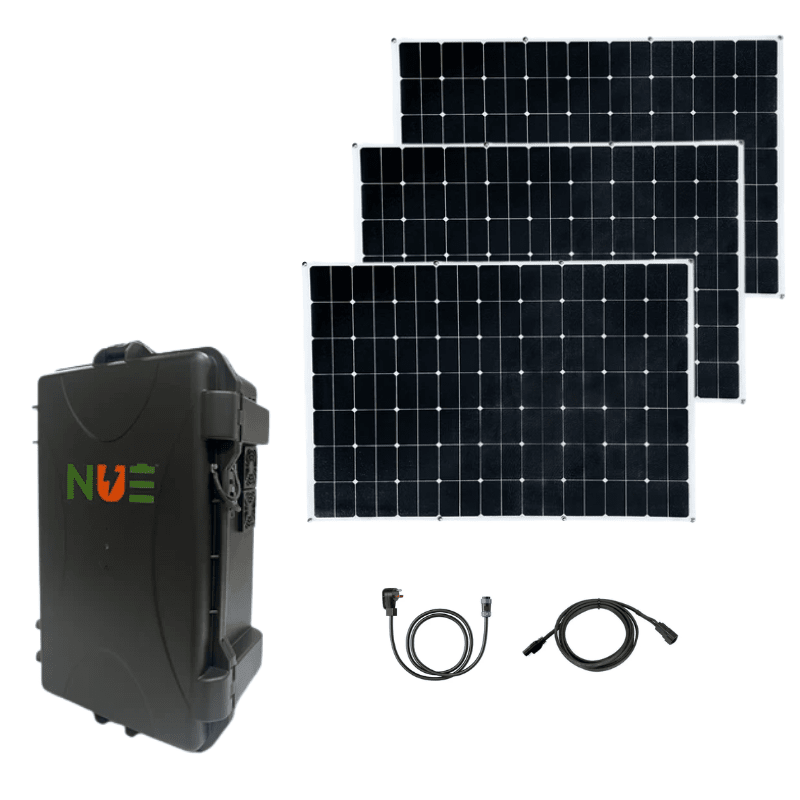 NUE SunCase 2425 Portable Power Station | 2,400W / 2,560Wh | IP55 Rugged Case | Solar + AC Charging | Bluetooth | Bundle Options Available | 2-Year Warranty - ShopSolar: Complete Solar Kits + Lifetime Customer Support