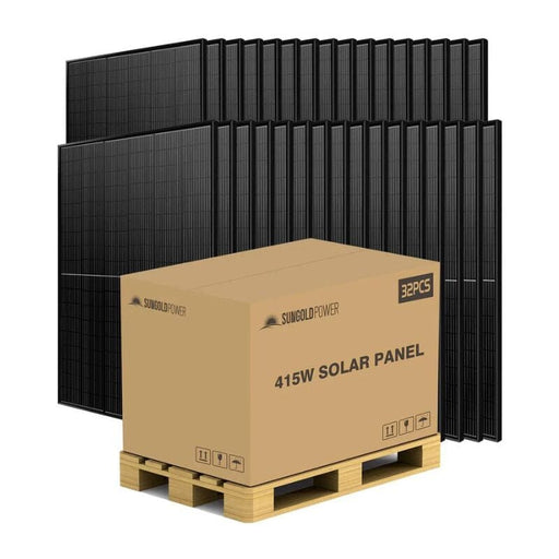 Sungold 360W-560W Solar Panels | 32 x Panels Per Pallet | 25-Year Power Output Warranty | Choose Wattage - ShopSolar.com