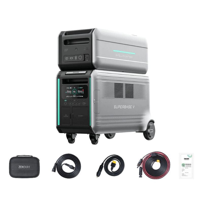 ベーテ　スヴェラン　BETE SUVRAN セットで Zendure SuperBase V6400 Solar Generator | Outbound Power