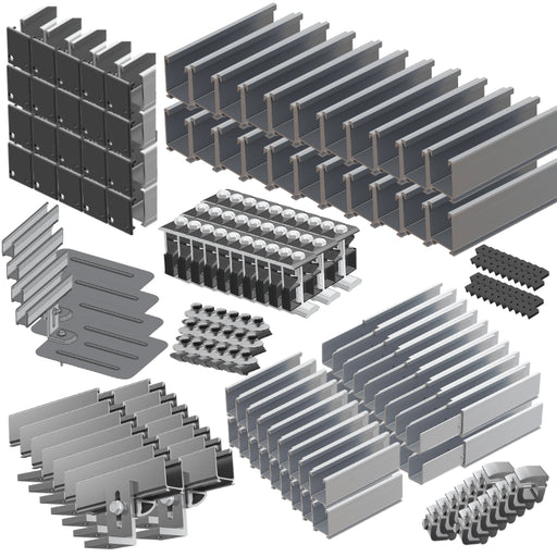 Tamarack Flush Mount (FM) System | 6 / 12 / 18 / 24 x 300-400W Solar Panels | Choose # of Panels - ShopSolar.com