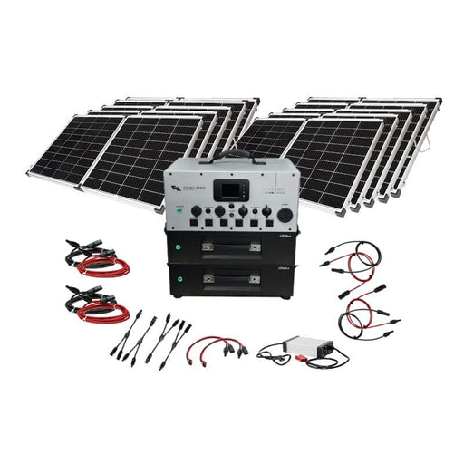 Point Zero Energy Titan Boost 3,000W Expansion Solar Kits | 5,000-7,500Wh Portable Power Station + Choose Your Custom Bundle - ShopSolar.com