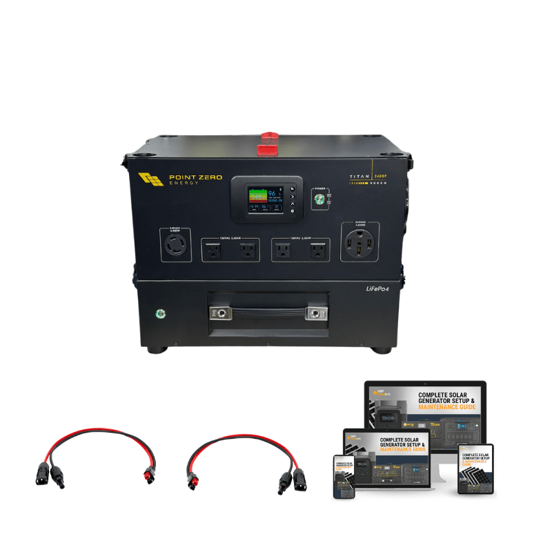 Titan Solar Generator 2000W Kit