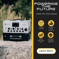 Point Zero Energy Titan Boost 3000W Portable Power Station [Shipping in December 2023] - ShopSolar.com