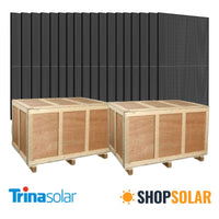 Trina 395W Bifacial Solar Panels [Pallets] | 25-Year Power Output Warranty | Tier-1 Mono Solar Panel | Choose Number of Panels - ShopSolar.com