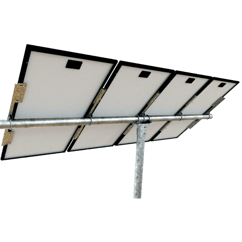Tamarack Solar PGRM Top of Pole Mount | Portrait | 1–6 Modules | 0°–90° Adjustable Tilt | 1.18–2 in Frames | 110 MPH Rated - ShopSolar: Complete Solar Kits + Lifetime Customer Support