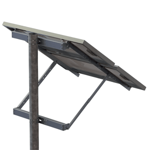 Tamarack Solar Side of Pole Mount | 8 Size Options | 1–2 Modules | 2–4" Sch 40 Poles (03X: 4–6") | 5000 Series Aluminum | Up to 180 MPH Rated - ShopSolar: Complete Solar Kits + Lifetime Customer Support