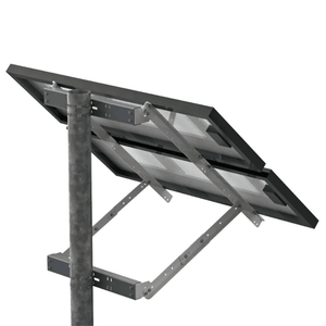 Tamarack Solar Side of Pole Mount | 8 Size Options | 1–2 Modules | 2–4" Sch 40 Poles (03X: 4–6") | 5000 Series Aluminum | Up to 180 MPH Rated - ShopSolar: Complete Solar Kits + Lifetime Customer Support