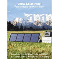 Ugreen Foldable Solar Panel for Portable Power Station (200W) - ShopSolar.com