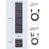 Ugreen Foldable Solar Panel for Portable Power Station (200W) - ShopSolar.com