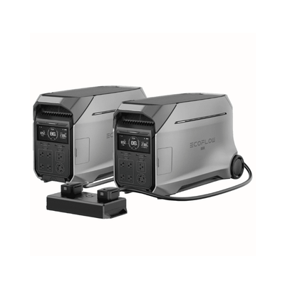EcoFlow DELTA PRO 3 [DUAL Kits] - 8,192Wh / 8,000W Portable Power Station Kits | Choose Custom Bundle Option | Complete Solar Kit | 5-Year Warranty