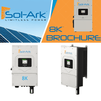 2.4kW Complete Solar Power System - Sol-Ark 8K 120/240V + [10.24kWh Lithium Battery Bank] + 6 x 400W Mono Solar Panels | Includes Schematic [BPK-PLUS] - ShopSolar.com