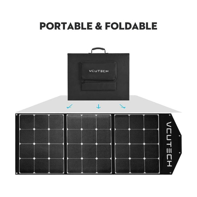 VCUTECH 200W Foldable Solar Panel - ShopSolar.com