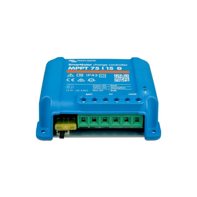 Victron Energy SmartSolar MPPT 75V 15 amp 12/24-Volt Solar Charge Controller (Bluetooth) - ShopSolar.com