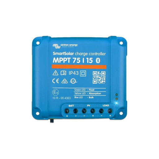 Victron Energy SmartSolar MPPT 75V 15 amp 12/24-Volt Solar Charge Controller (Bluetooth) - ShopSolar.com