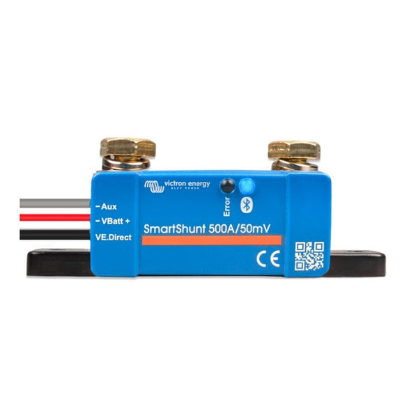 パーツ Victron Energy SmartShunt 500A Victron Energy SmartShunt - ShopSolar: Complete Solar Kits +